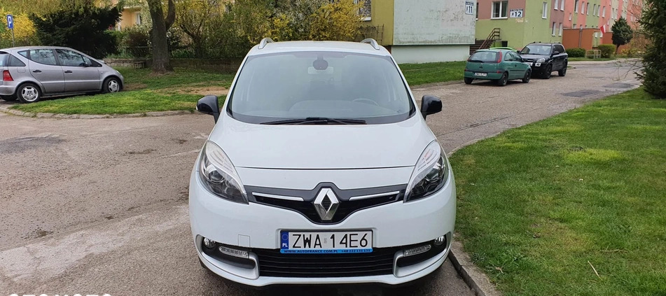 Renault Grand Scenic cena 30000 przebieg: 228000, rok produkcji 2015 z Wałcz małe 46
